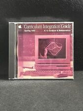 Rare, Vintage Apple Educational CD, 1992 Curriculum Integration Guide K-12 picture