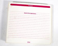 Vintage IBM DisplayWriter Textpacks 4 and 6 Special Text Apps w/8