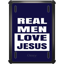 OtterBox Defender for iPad Pro / Air / Mini - Navy Real Men Love Jesus picture