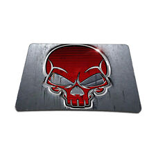 Soft Neoprene Notebook Laptop Optical Mouse Pad Red Skull MP-64 picture