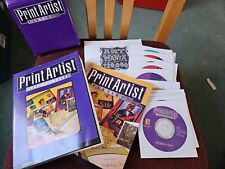 Vintage Print Artist 4.5 Platinum Edition 12 CD Software Suite - Windows XP 1998 picture