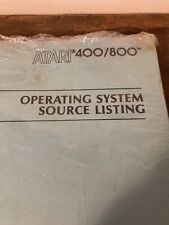 VERY RARE NEW IN PACKAGE Atari 400/800 Operating System Source Listing picture