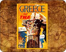 Greece Travel Poster Mousepad Computer Mouse Pad  7 x 9 1931 picture