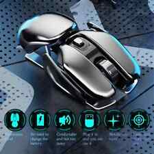 PX2 Metal 2.4G Rechargeable Wireless Mute 1600DPI Mouse 6 Buttons for PC picture