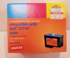 Dell  New Color Inkjet Cartridge for Model  7Y745 Staples Branded picture