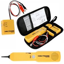 Network RJ11 Line Finder Cable Tracker Tester Sender Wire Tracer+Tool Bag Pouch picture