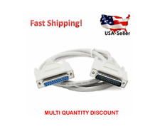 4.5 Ft DB25 DB 25 IEEE1284 25-Pin Male to Female M/F Parallel Extension Cable picture
