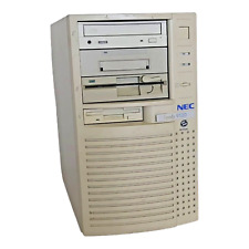 Rare Vintage NEC Ready 9520 Intel Pentium 5.25 Floppy Desktop Retro PC -UNTESTED picture