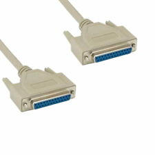 KNTK 6ft DB25 to DB25 Cable Female to Female Serial Parallel SCSI Printer picture