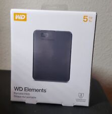 WD 5TB Elements (WDBU6Y0050BBK-WESN) Portable External Hard Drive USB 3.0 PC/Mac picture