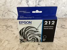 Epson 212 Black Ink Cartridge New In Box Sealed Exp 05-2025  picture