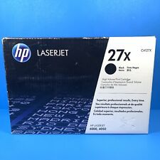 HP C4127X Black Toner 27X Laser Jet Cartridge New Sealed Box Genuine OEM picture