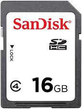 SanDisk 16GB 16 G Class4 SD SDHC Secure Digital Card for Camera C4 Class 4 Bulk picture