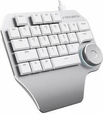 J-Tech Digital Mechanical Designer Keyboard/ Keypad, Backlit/ Smart Knob (White) picture