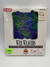 NEW Vintage Macintosh Web Weavers 1996 Lasersoft Inc LaserMac Sealed picture