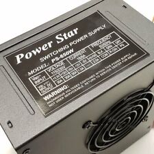 Brand NEW--Power-Star Black Dual Fan 650w-MAX ATX Power Supply 20+4Pin SATA PCIe picture