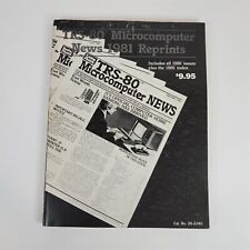 Vintage Original TRS-80 Microcomputer News 1981 Reprints, Complete 26-2240 picture