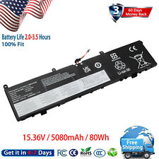 L17M4P72 Battery For Lenovo ThinkPad P1 Gen 1/ Gen 2 Series 01AY968 01AY969 80WH picture