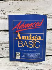 Advanced Amiga Basic Tom R. Halfhill & Charles Brannon 1986 VTG Paperback Book picture