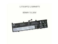 80WH OEM L17C4P72 L18M4P71 Battery for Lenovo ThinkPad X1 Extreme 2nd 01AY969 picture