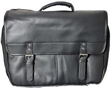 Samsonite Classic Leather Pocket Briefcase, Black (126040-1041) 16