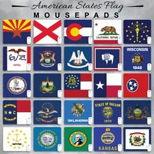 Gaming Mousepad Non-Slip American States Mousepad For Pc Laptop Office Desk Mat picture