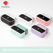Phomemo M03 Bluetooth Portable Thermal Sticker Printer 80mm for iOS & Android picture