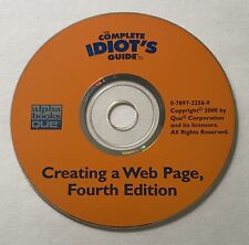 The Complete Idiot's Guide To Creating a Web Page 4th Edition CD/ROM picture