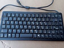 Vintage CHERRY Mini Black Mechanical Keyboard Model ML4100 Usb picture