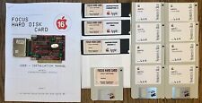 Vintage Apple IIe IIGS Computer Focus Hard Drive Card w/ Utilities & GSOS 6.0.4 picture