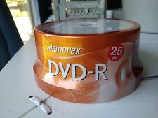 MEMOREX DVD-R 16X 4.7 GB 120 Recordable Min 25 Pack New Sealed picture