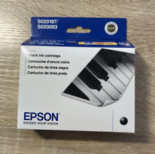 Epson SO20187 / SO20093 Black Ink Cartridge Stylus 400 500 600 Photo Exp 2014 picture