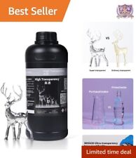 Ultra-Clear High-Precision High-Quality Monochrome LCD 3D Printer Resin - 500g picture