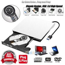External USB 3.0 DVD CD Writer Slim Drive Burner Reader Player For HP PC Laptop picture