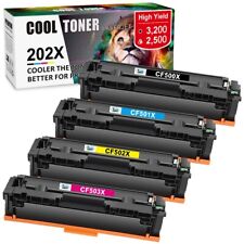 4 Pack CF500A Toner For HP 202A Color LaserJet Pro M281cdw M281fdw M254dw 202X picture