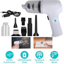 2 in 1 Cordless Air Duster & Vacuum Cleaner For Car Home Office Rechargeable picture