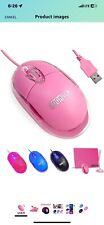 Pink Mini USB Optical Mouse picture