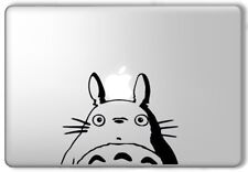 Totoro Apple on Head Studio Ghibli - Apple Macbook Laptop Vinyl Sticker Decal picture
