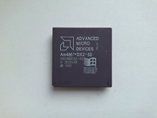 486DX2-50 AMD Am486 DX2-50 A80486DX2-50, Vintage CPU GOLD picture