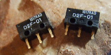 2x Omron D2F-01  Ultra Subminiature Basic Switch picture
