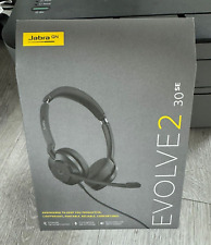 Jabra Evolve2 30 SE Wired Stereo Noise-Cancelling Headset USB-A Cable NEW picture