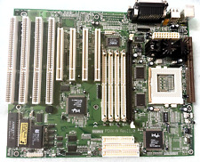RARE VINTAGE ECS P5VX-A R1.0 INTEL PCI CHIPSET SOCKET 7 ATX MOTHERBOARD MBMX23 picture