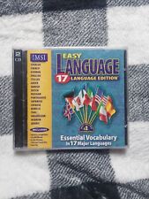 Easy Language CD-ROM 17 Language Edition Win Mac Vintage 1996 New Sealed picture