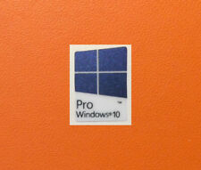 1 pcs Window 10 Pro violet fade Blue color GLITTER SPARKLE sticker 16mm x 23mm picture