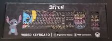Culturefly Disney Stitch Wired Keyboard-Brand New picture