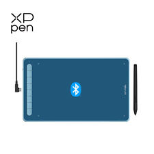 Xp-pen Deco LW Bluetooth Drawing Graphics Tablet X3 Stylus 60° Tilt 8192 Blue picture