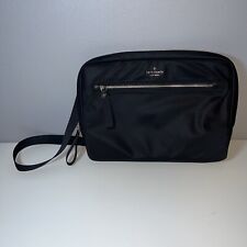 Kate Spade Chelsea 2 In 1 Laptop Case Sleeve Bag Crossbody In Black USED picture