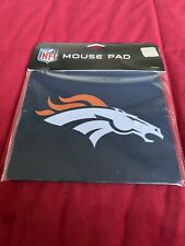 BRAND NEW NFL DENVER BRONCOS NEOPRENE MOUSE PAD 6.5”X7.5” picture