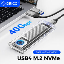 ORICO 40Gbps USB 4.0 M.2 NVMe SSD Enclosure HDD SSD Enclosure Hard Drive Case picture