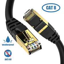 Short/Long 6ft-50ft Cat8 RJ45 Ethernet Network Shielded Internet Cable 40Gbp Lot picture